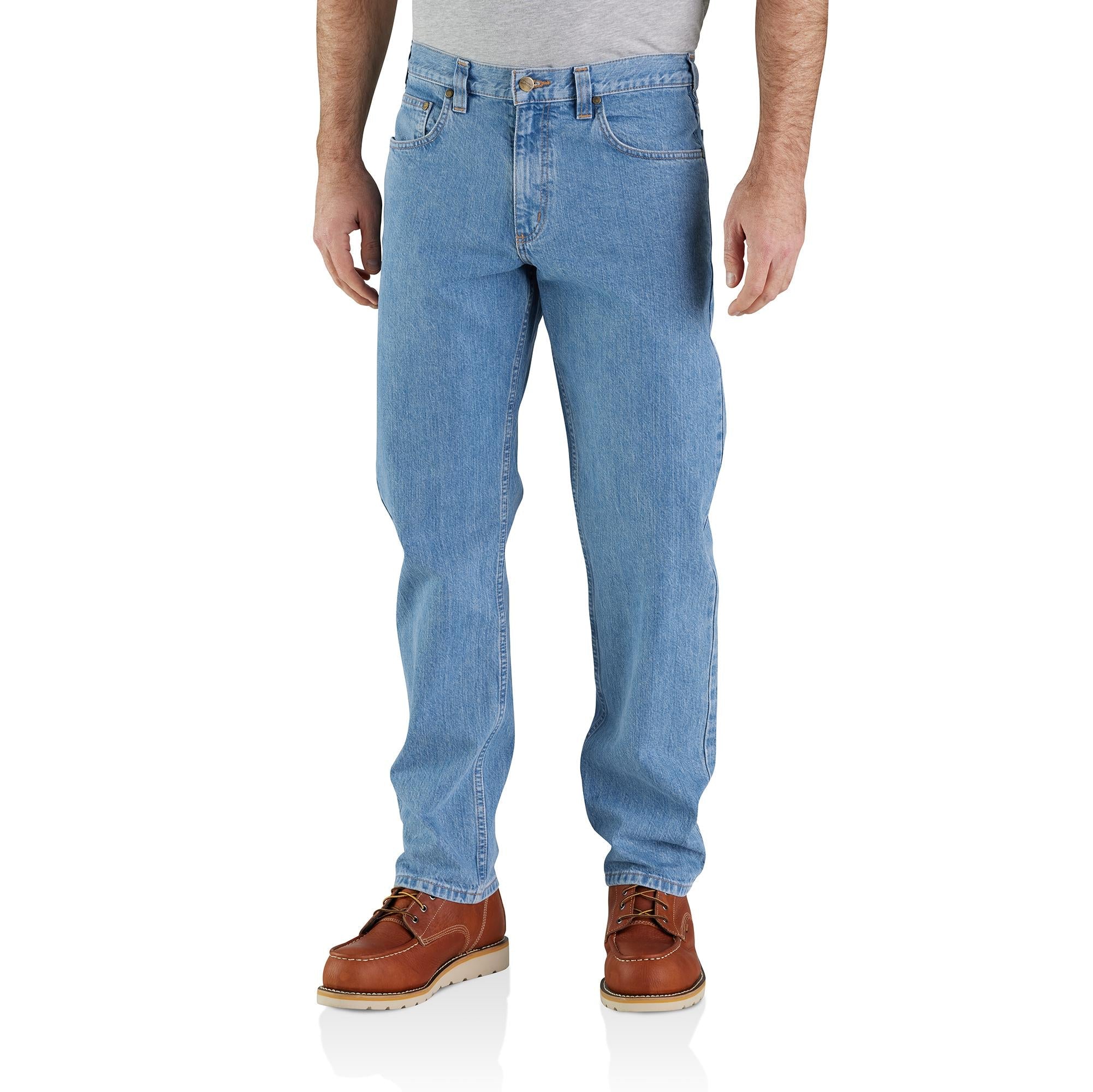 Carhartt Men's Relaxed Fit Straight Leg 5-Pocket Jean