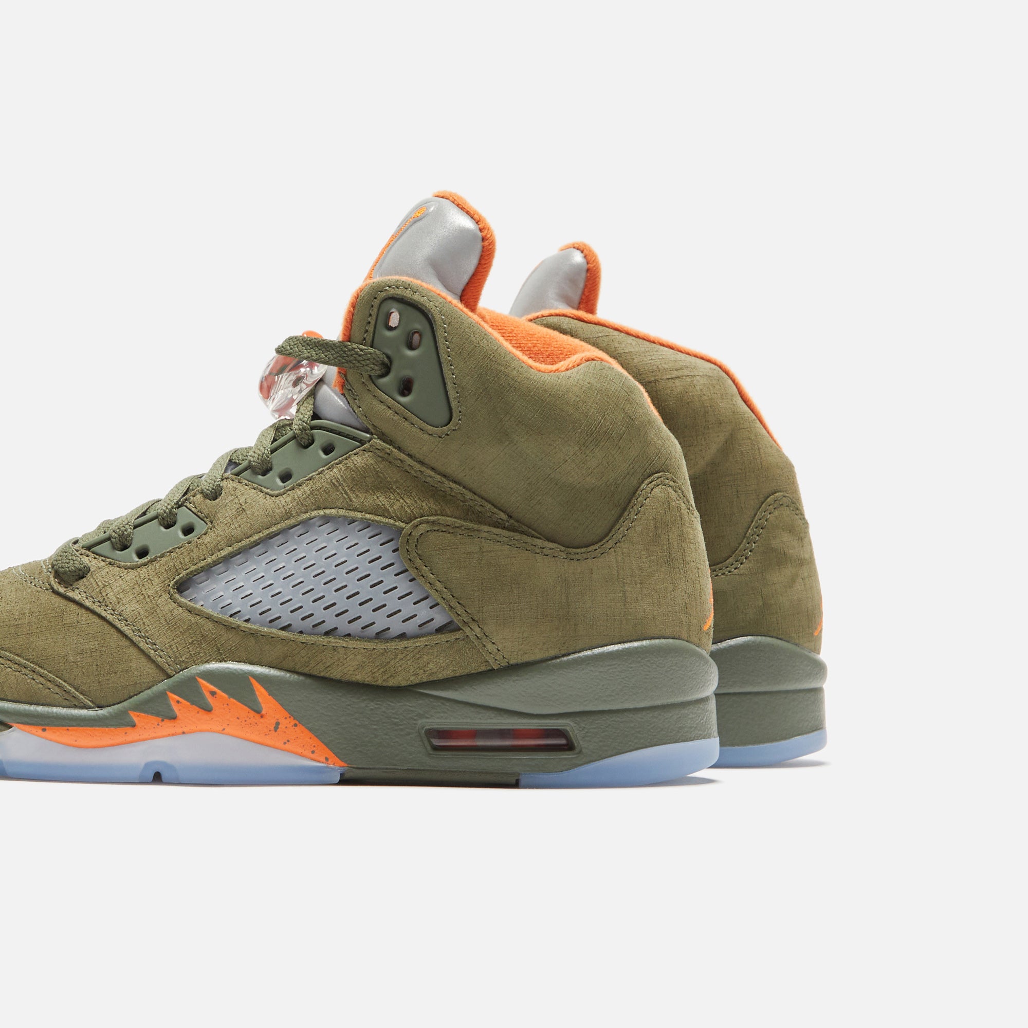 Nike Air Jordan 5 Retro - Army Olive / Solar Orange