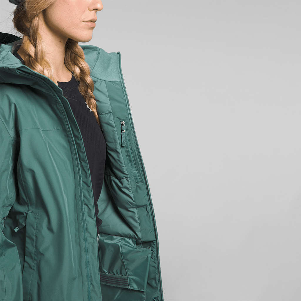 Descendit women's jacket - Dark sage