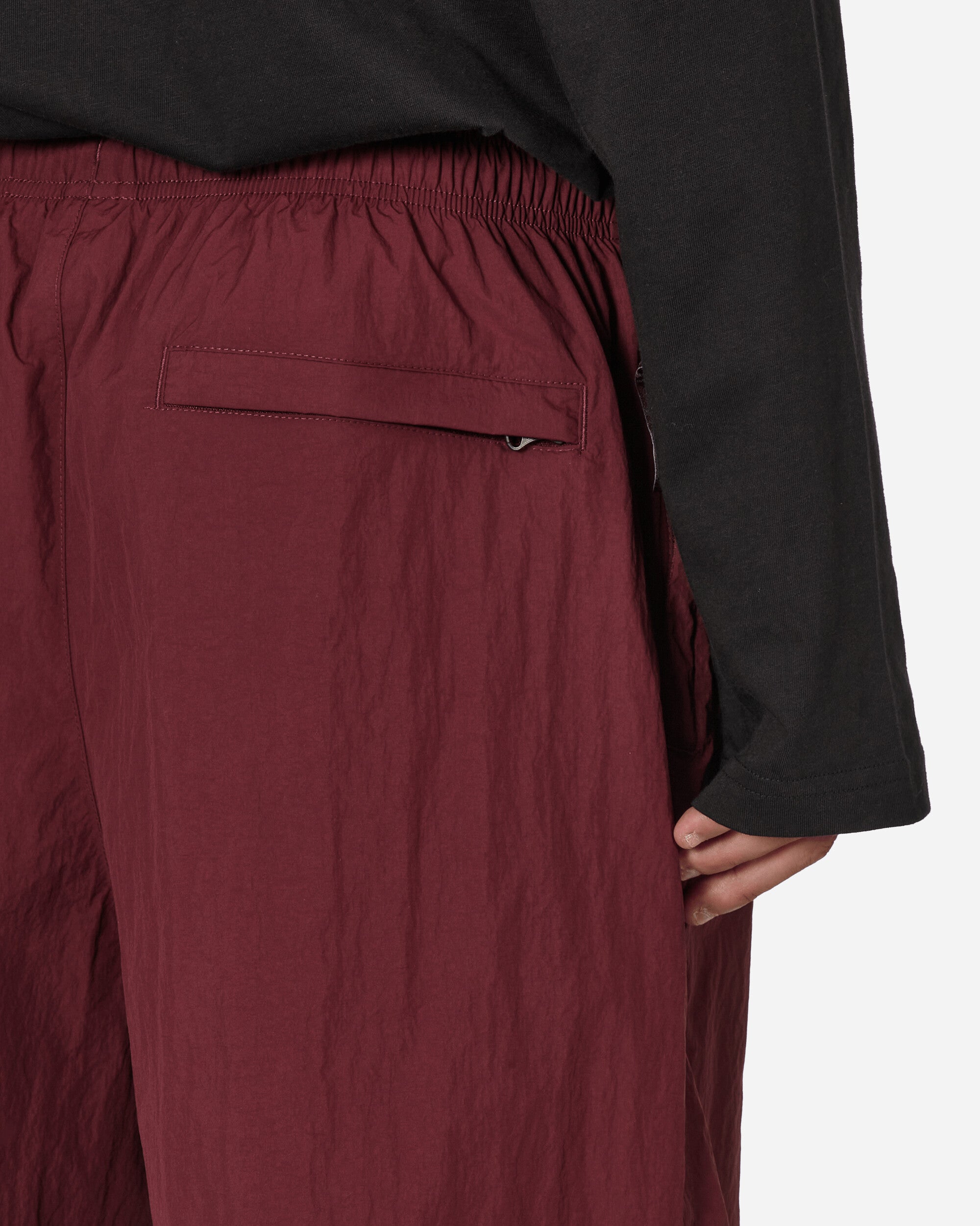 Solo Swoosh Woven Shorts Night Maroon