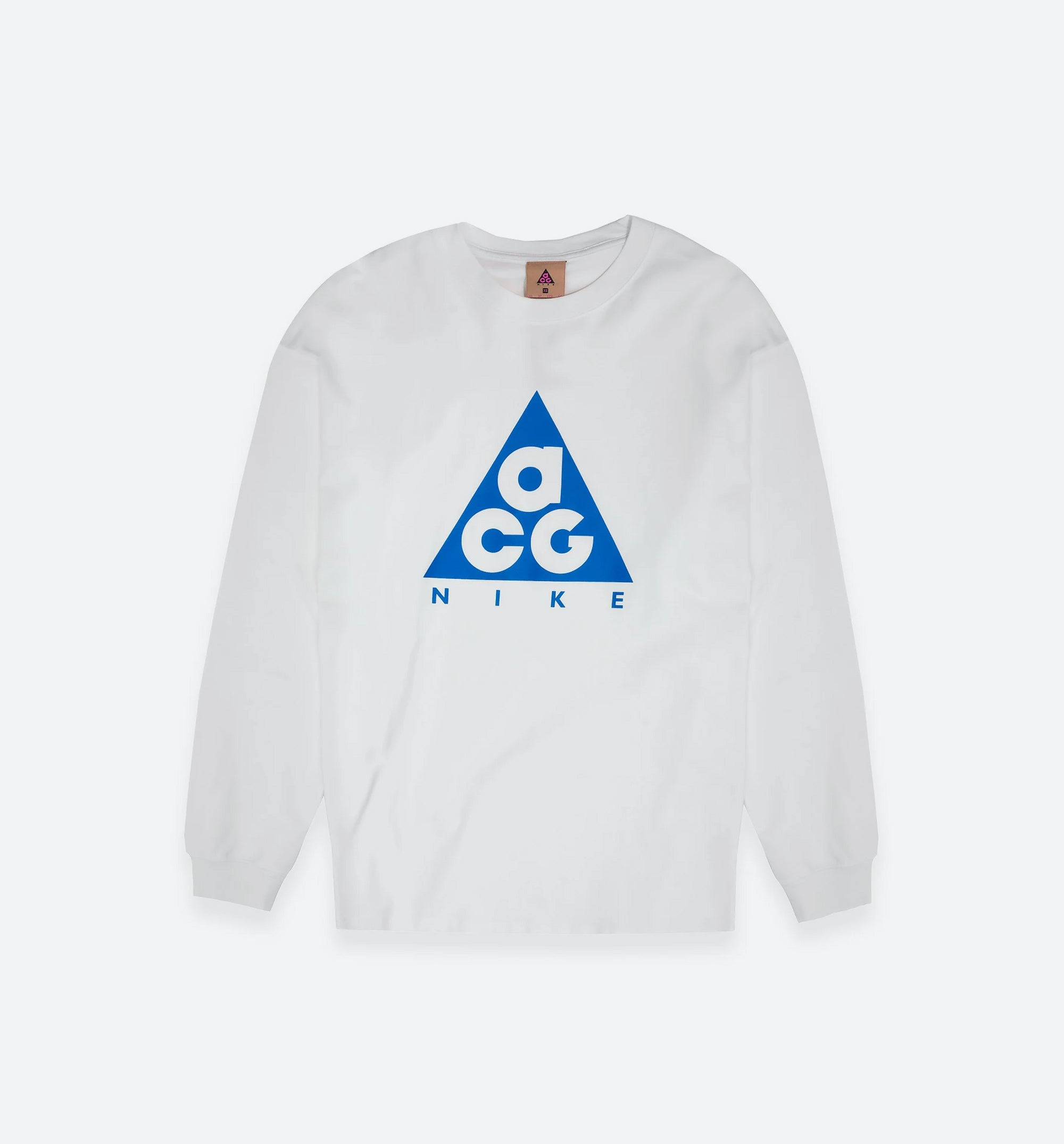 ACG L/S Mens Tee - White/Blue