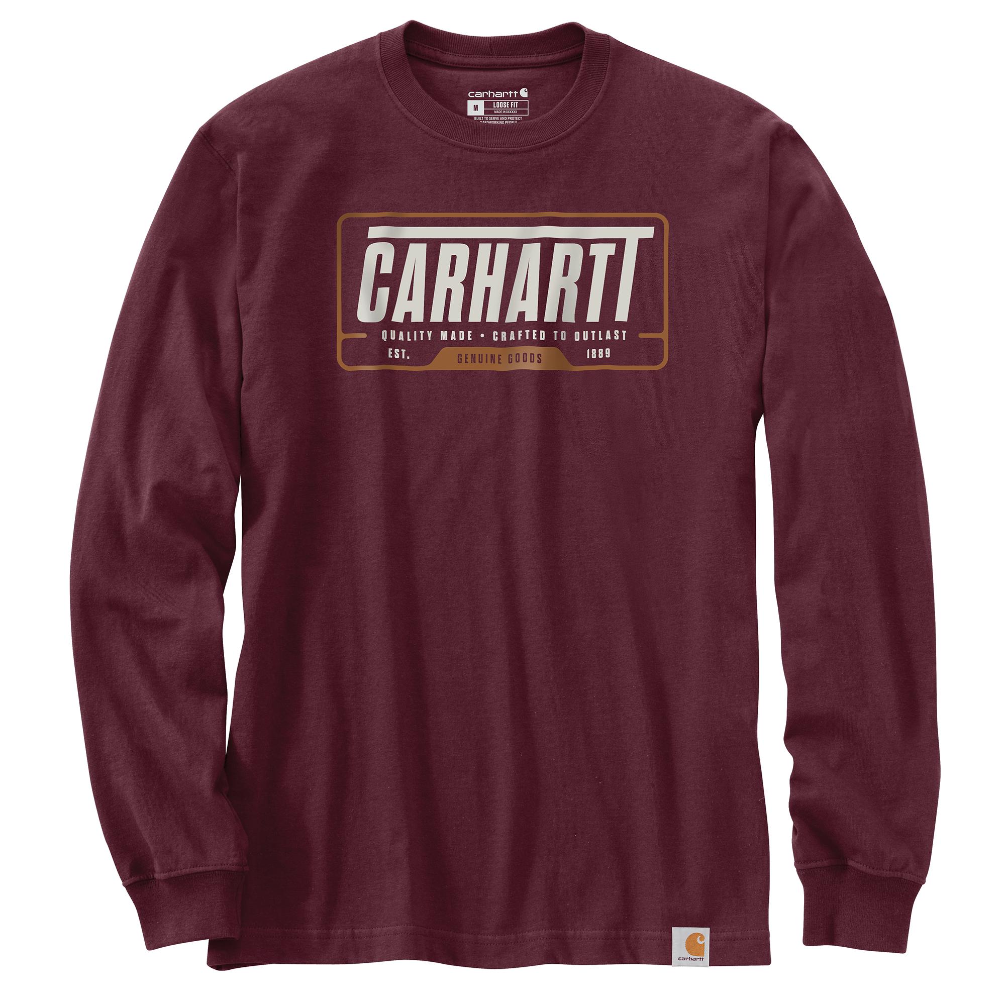 Carhartt Loose Fit Heavyweight Outlast Graphic Long Sleeve T-Shirt