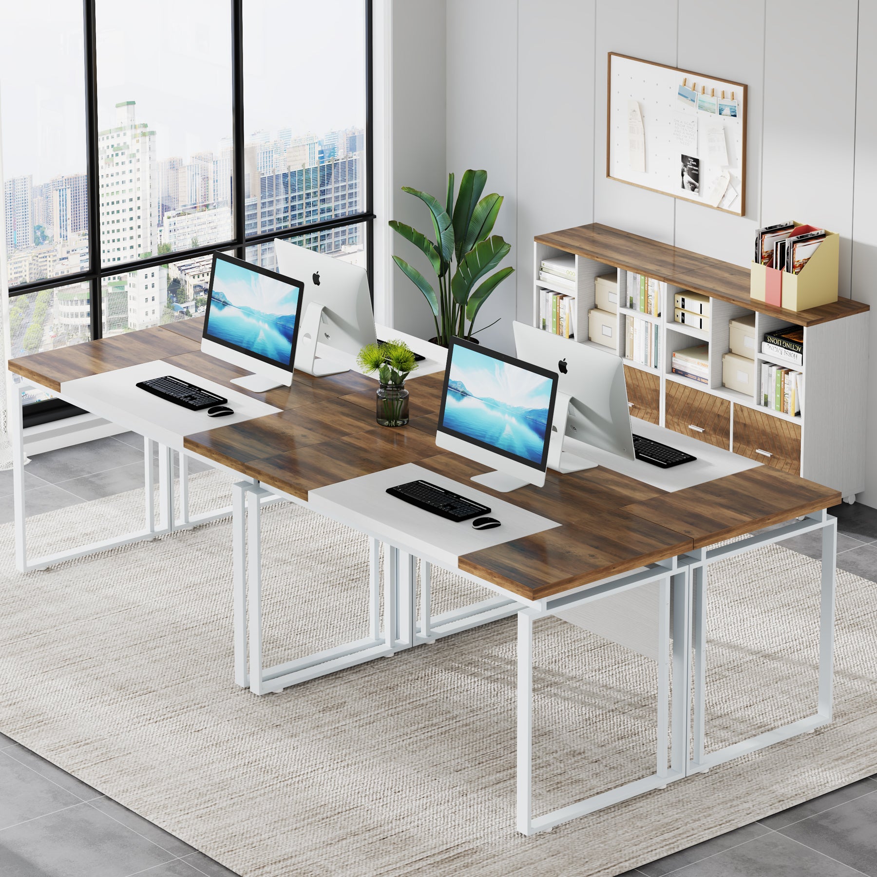 L-Shaped Executive Desk, 63