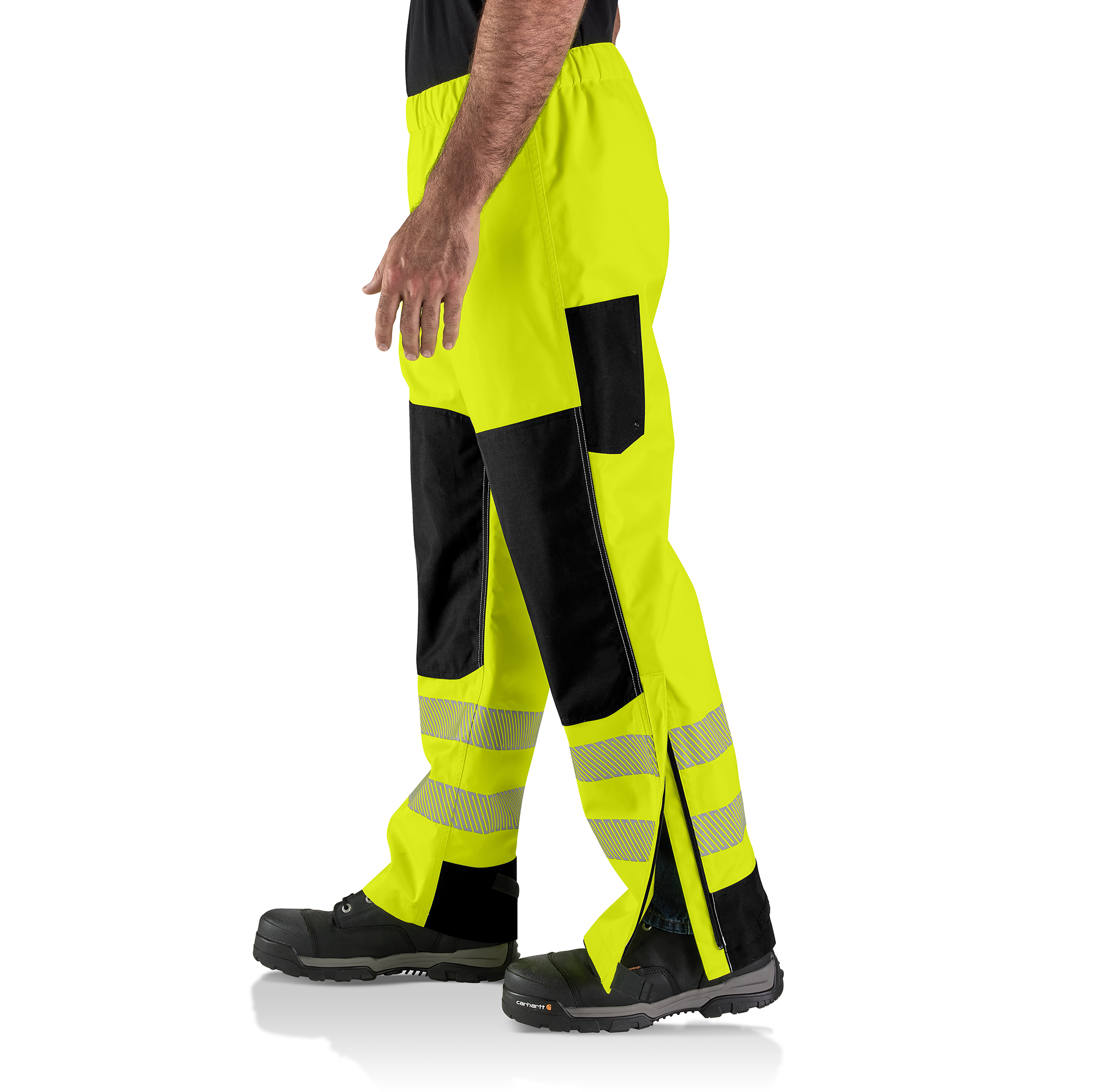 Carhartt Men's Storm Defender Class E Waterproof  High Visibility Double-Front Pant