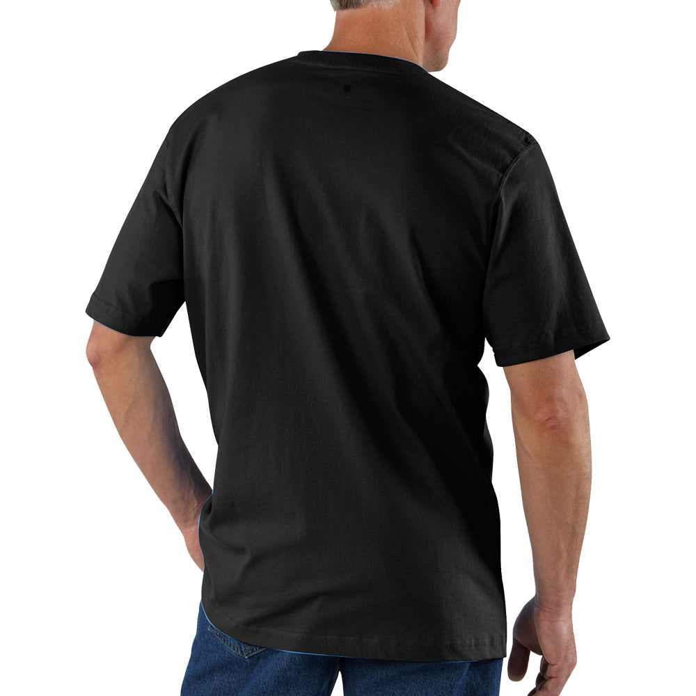 Carhartt Men's Short Sleeve Pocket T-Shirt_Black