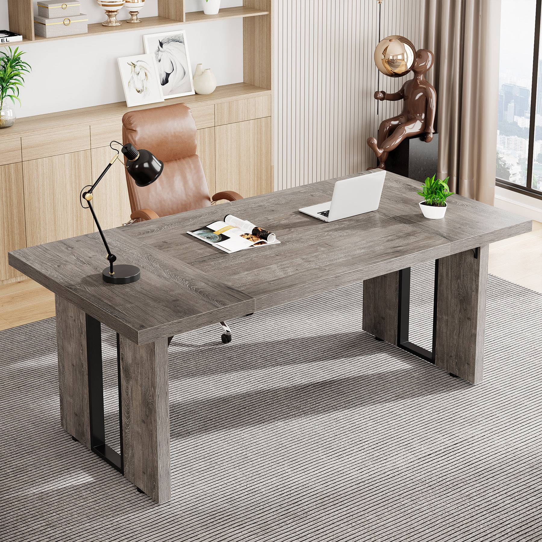 Simple Executive Desk, 70.9