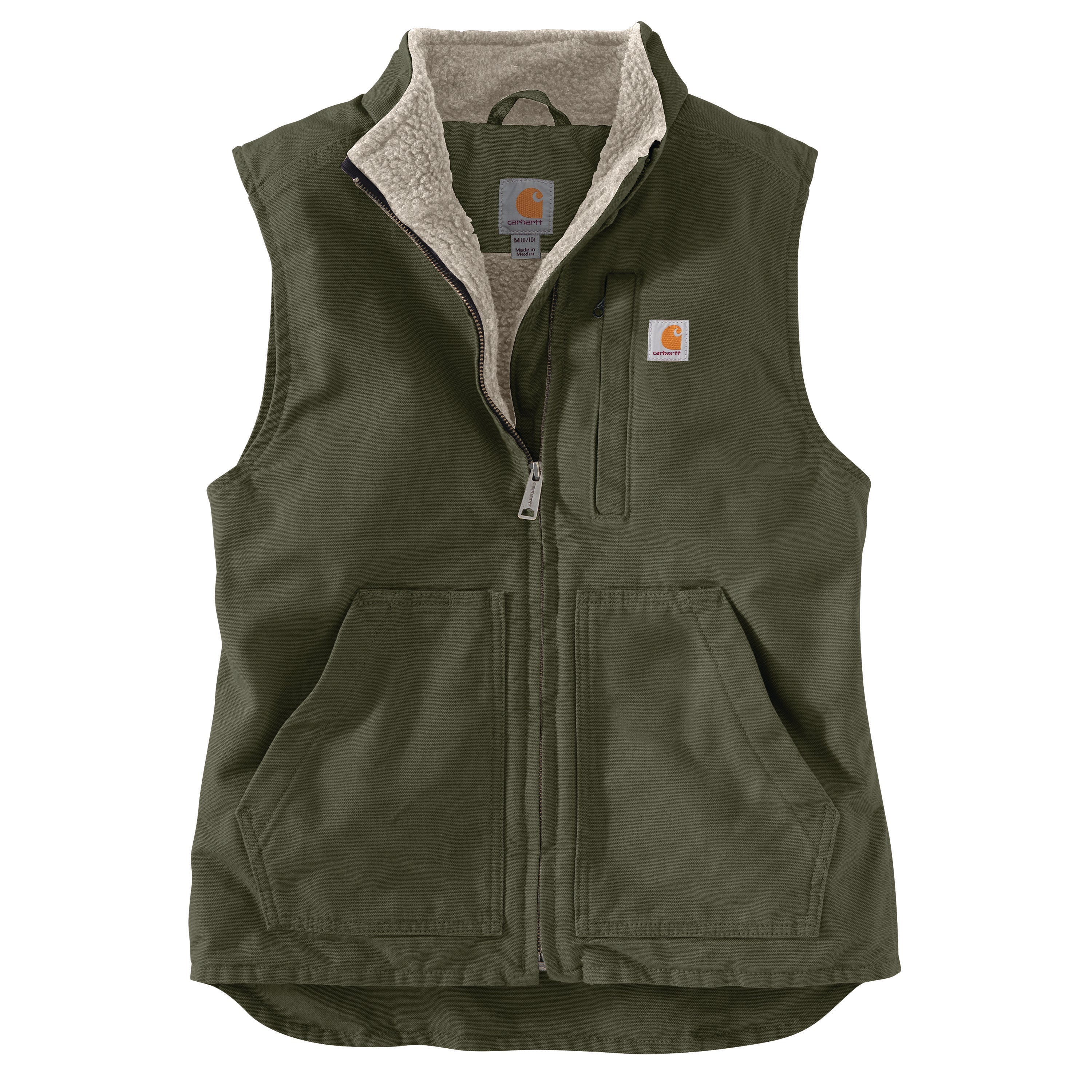 Carhartt Women's Washed Duck Mock Neck Vest