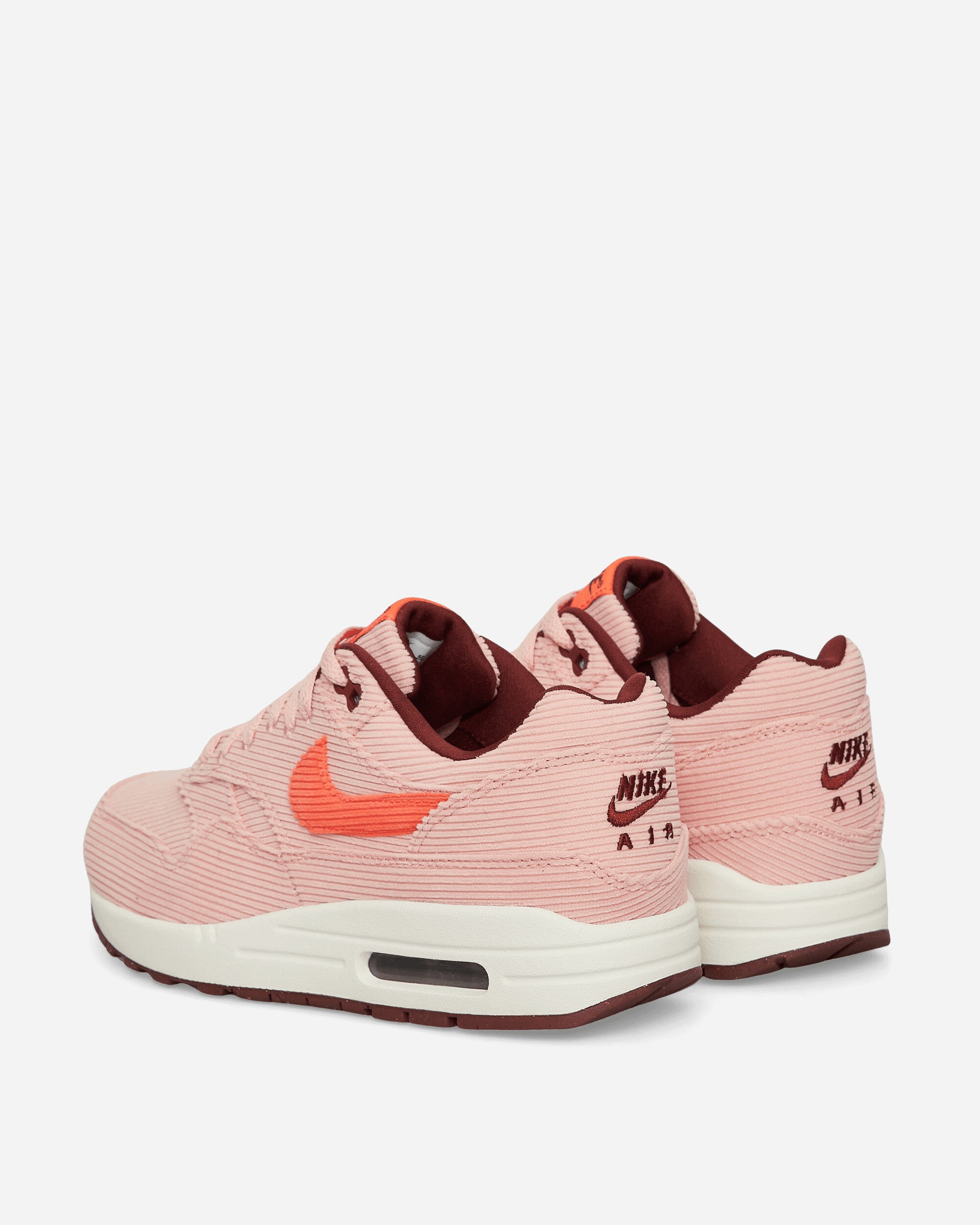 Air Max 1 Premium 'Corduroy' Sneakers Coral Stardust / Bright Coral