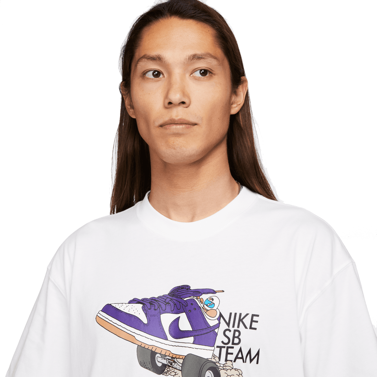 SB Dunk Team Tee 'White'