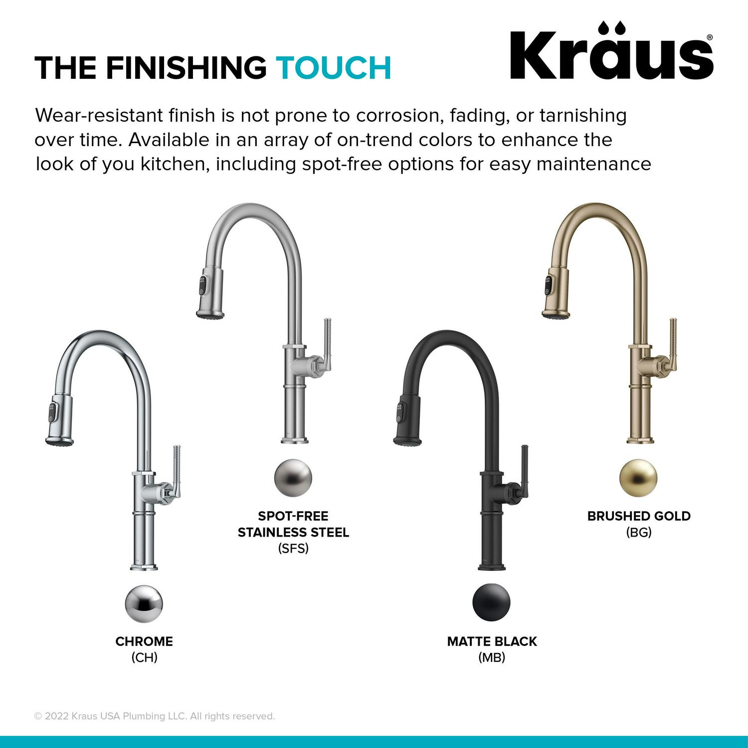 KRAUS Allyn Traditional Industrial Pull-Down Single Handle Kitchen Faucet in Chrome