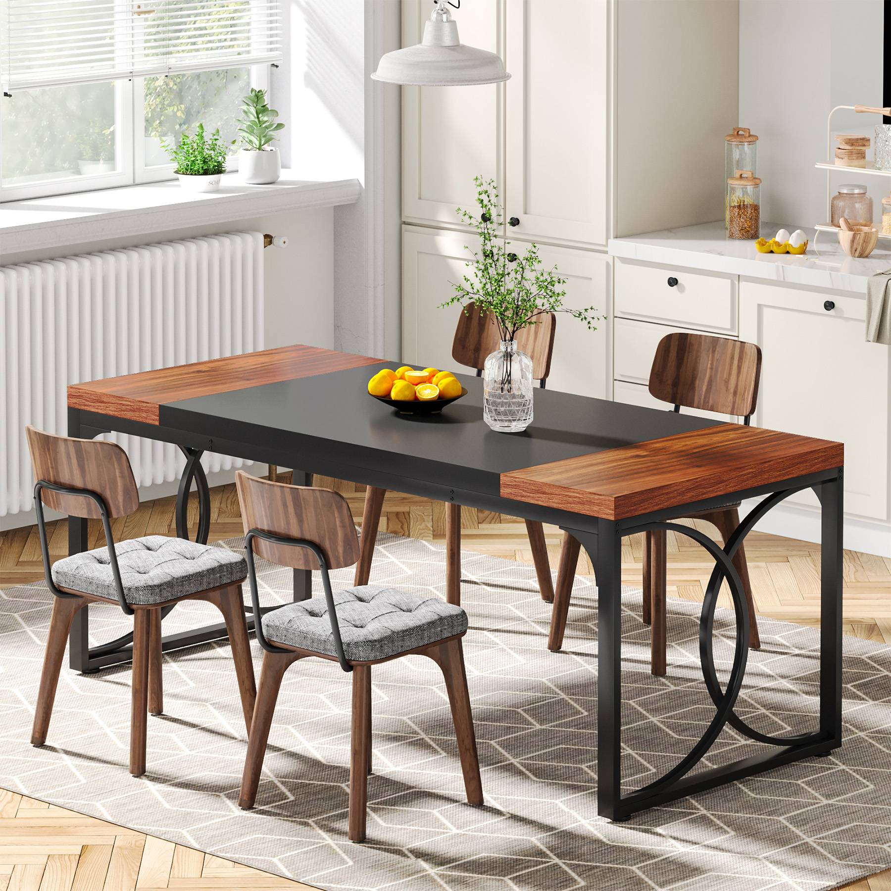 Industrial Dining Table, 63