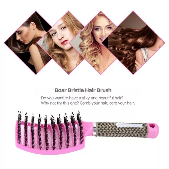 🔥 BIG SALE - 48% OFF🔥🔥 New Year Sale 49% discount - Detangler Bristle Nylon Hairbrush