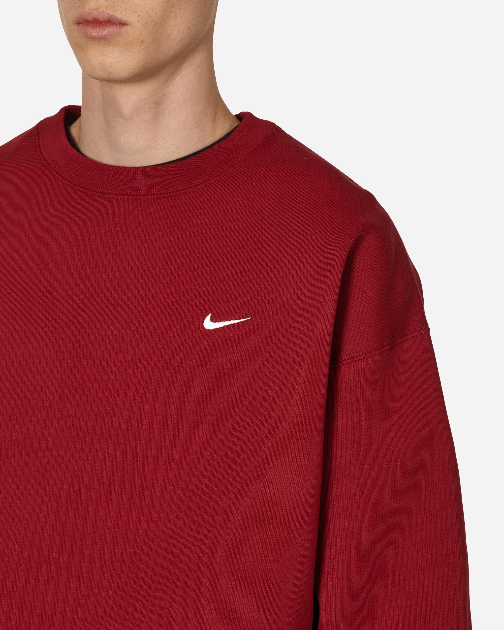 Solo Swoosh Crewneck Sweatshirt Team Red