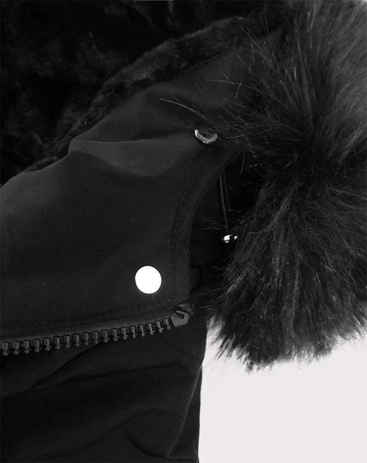Jacket with a detachable- lining