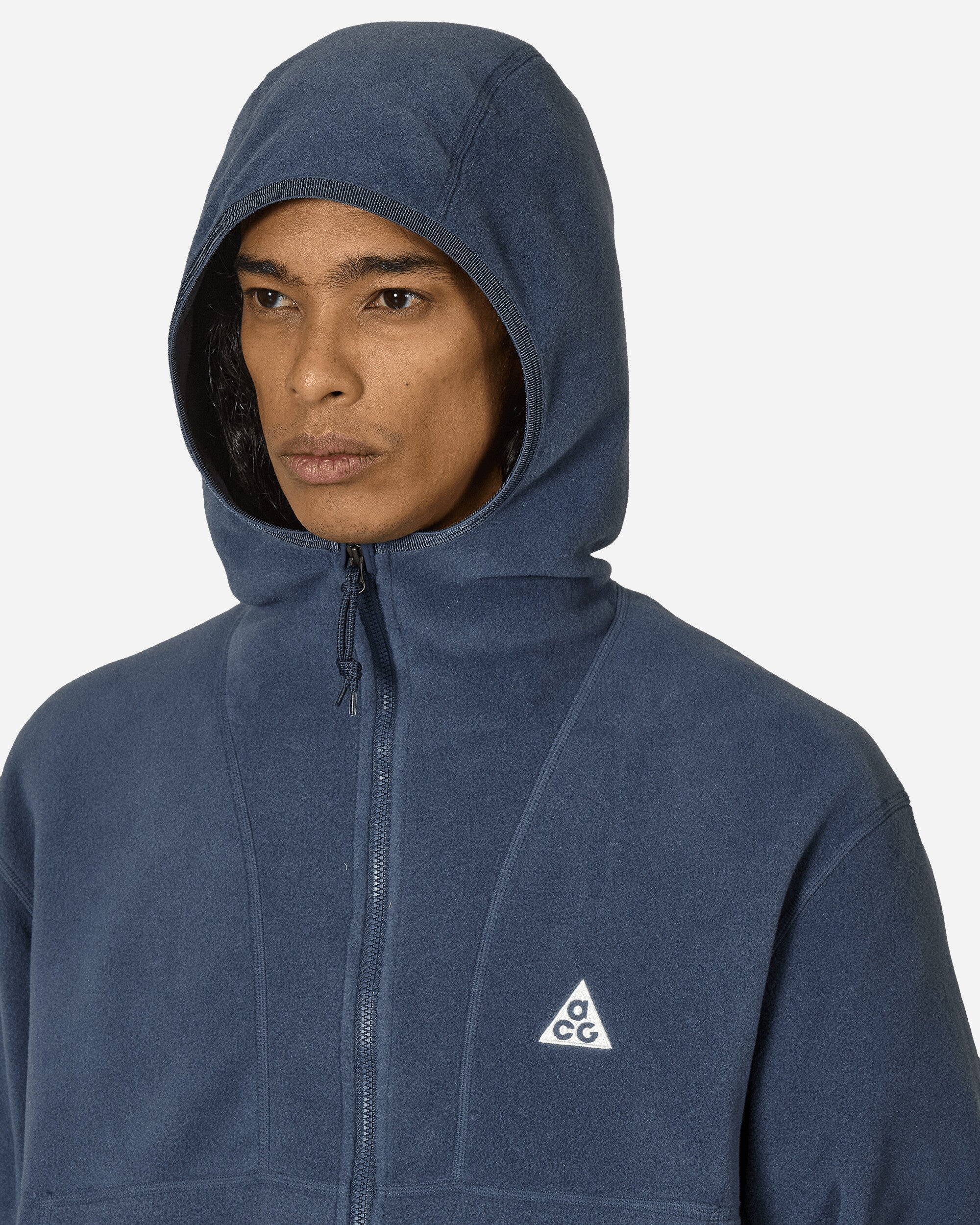 ACG Therma-FIT Wolf Tree Zip-Up Sweatshirt Thunder Blue