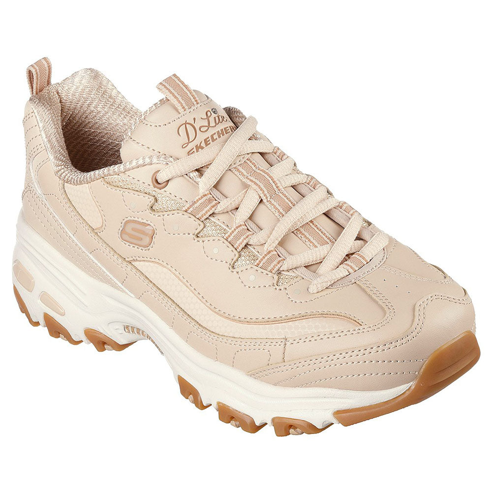 Skechers Women Sport D'Lites Shoes - 149807-NAT