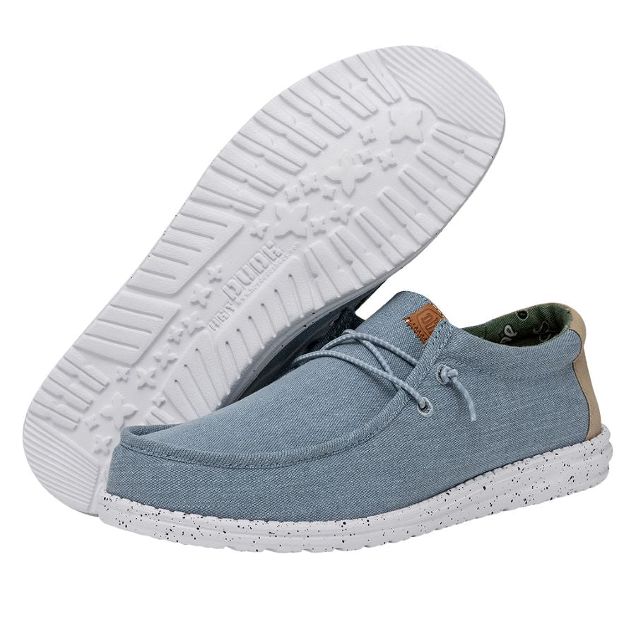 Wally Washed Canvas - Blue