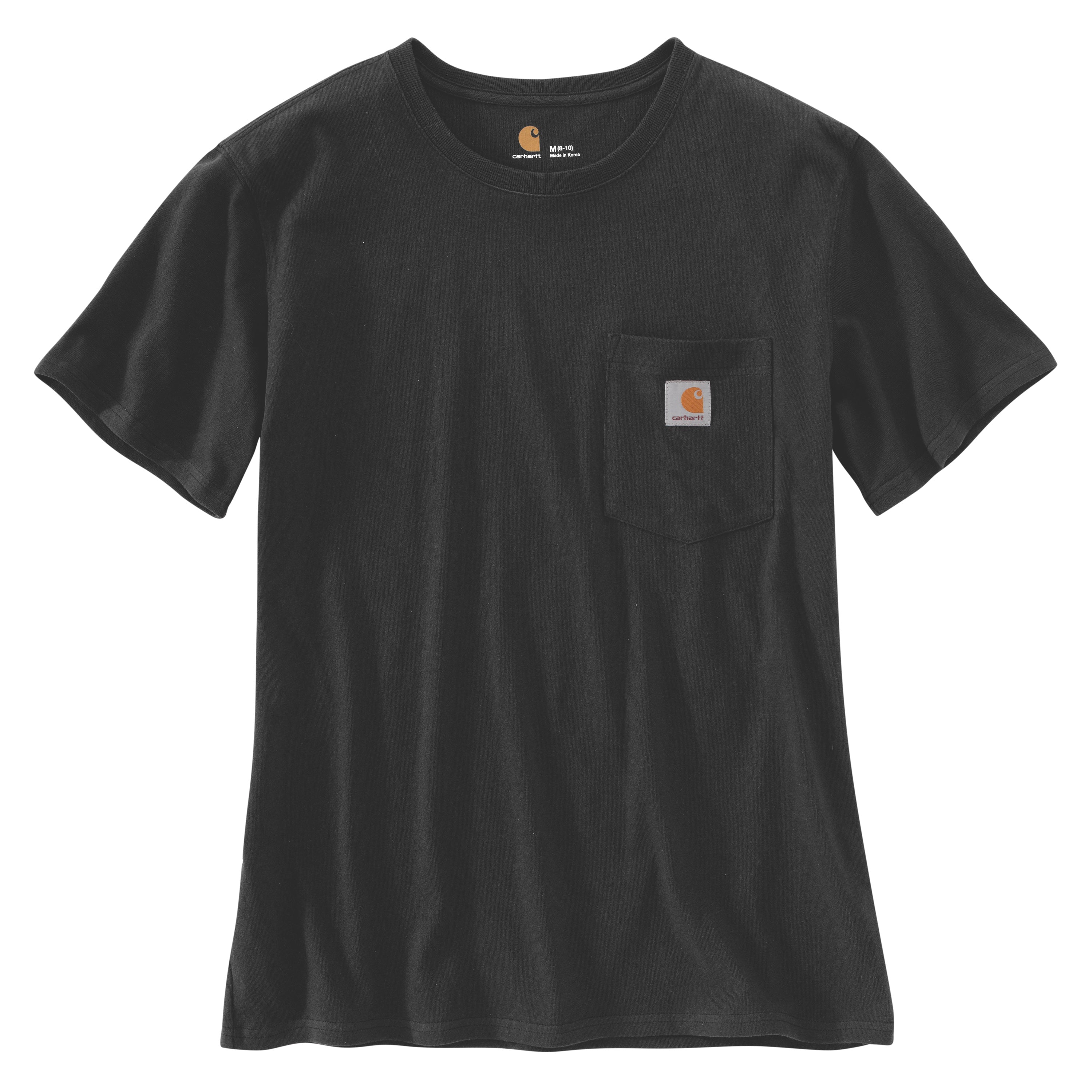 Carhartt Women's Short Sleeve Pocket T-Shirt_Black