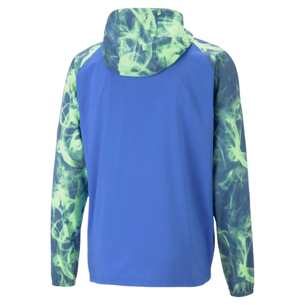 Run Favorite Tie Dye Woven Full-Zip Jacket