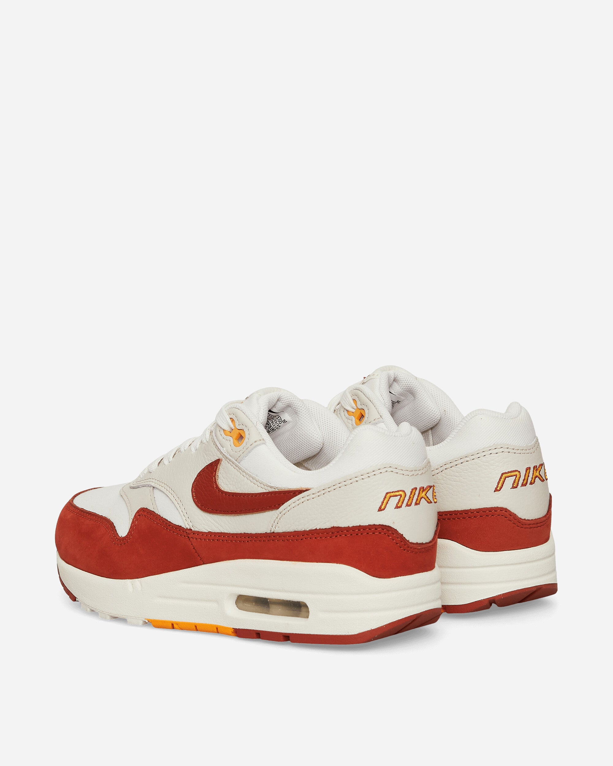 WMNS Air Max 1 Sneakers Sail / Rugged Orange