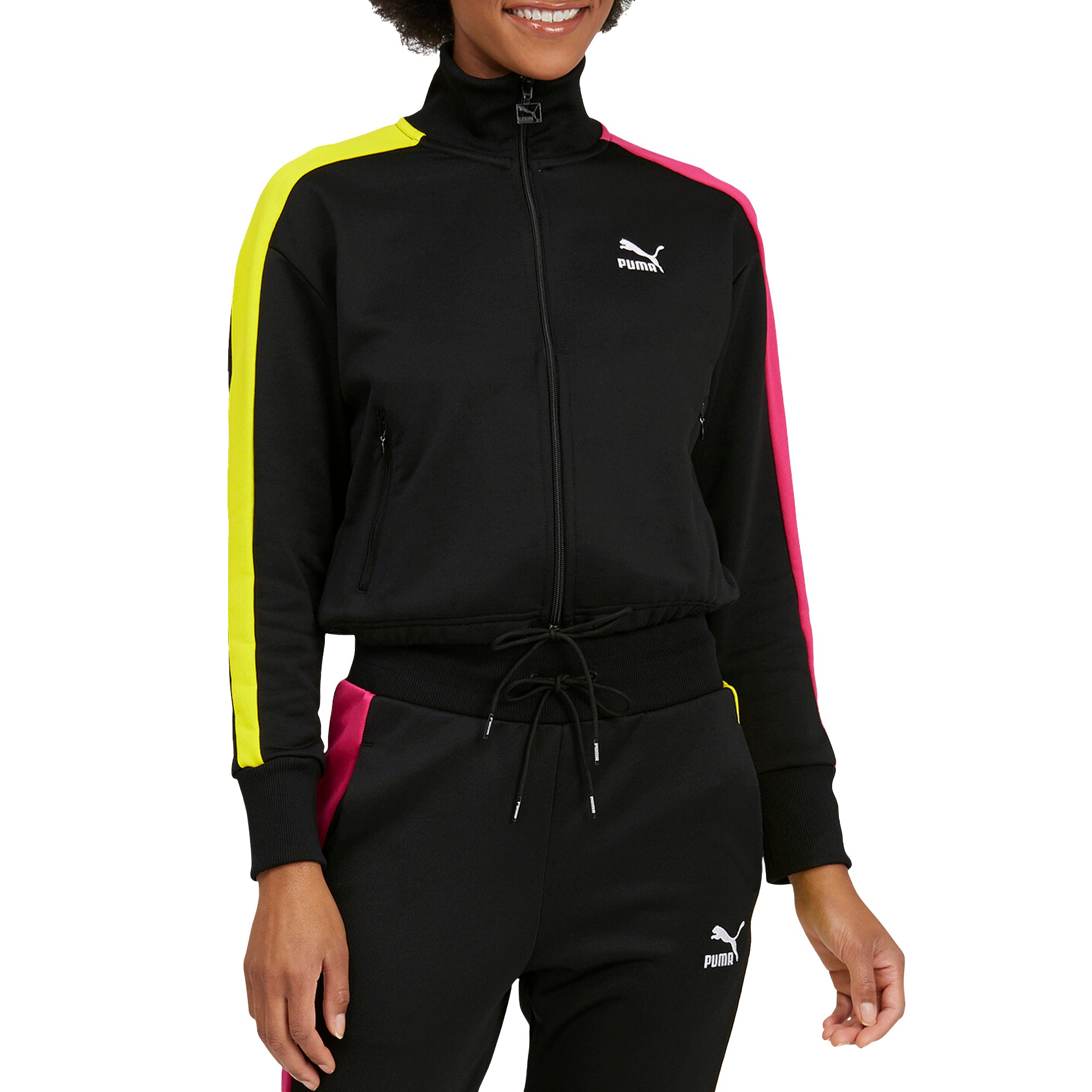 Iconic T7 Crop Full-Zip Jacket