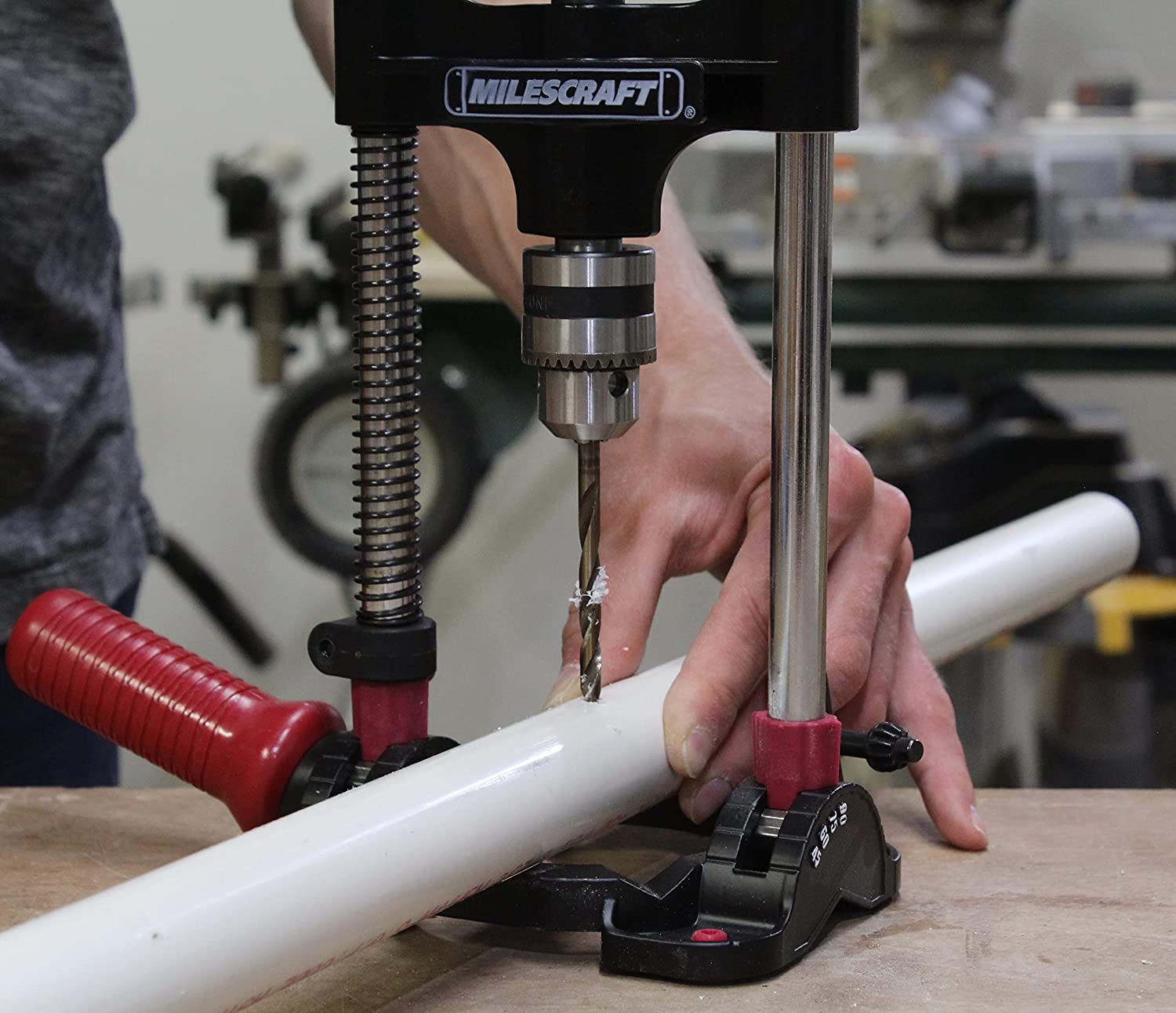 Milescraft 1318 DrillMate Portable Drill Guide MultiAngle Drill Gui