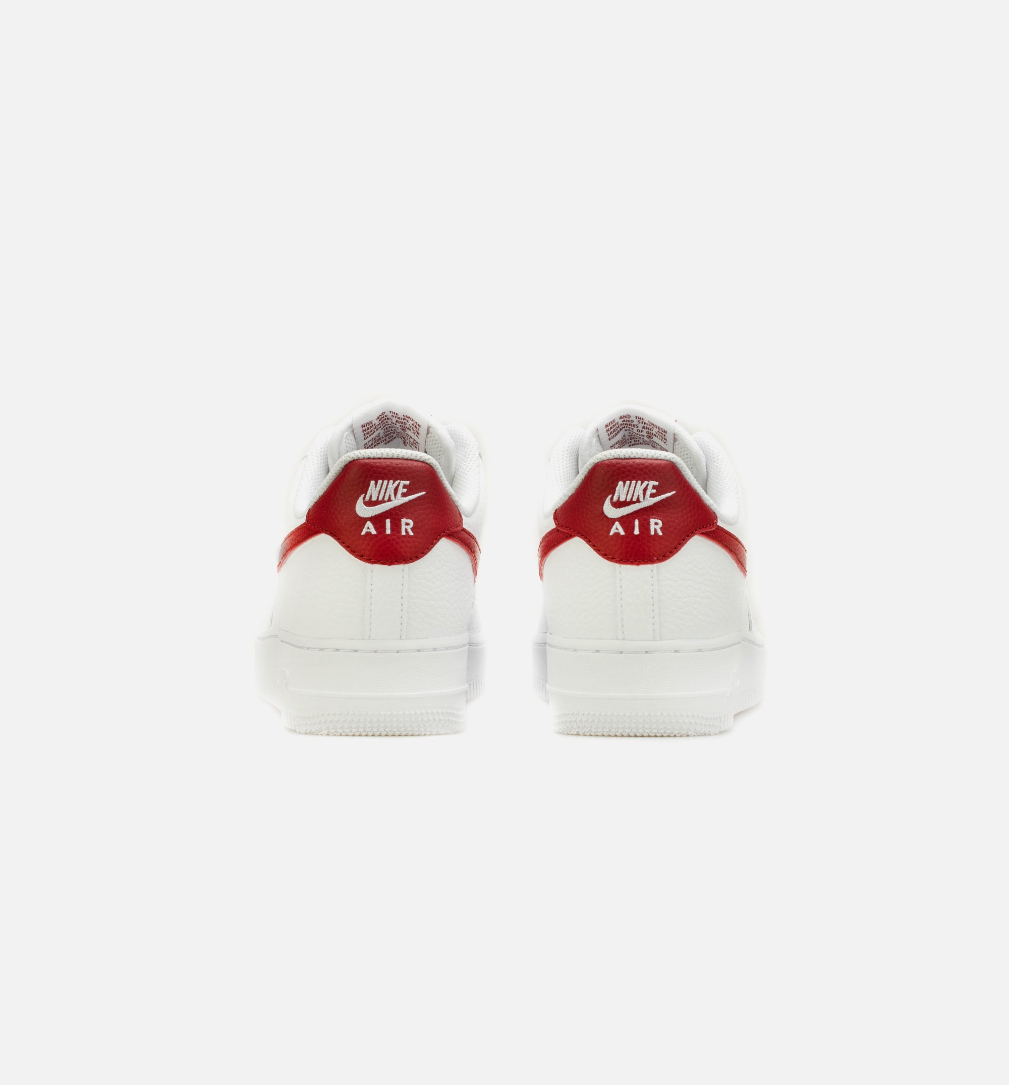 Air Force 1 Low Team Red Mens Lifestyle Shoe - White/Red