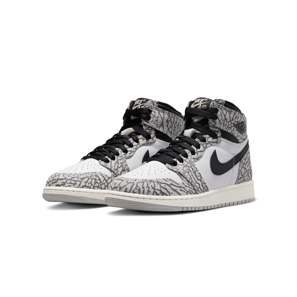 Kid's Air Jordan 1 High OG 'White Cement'