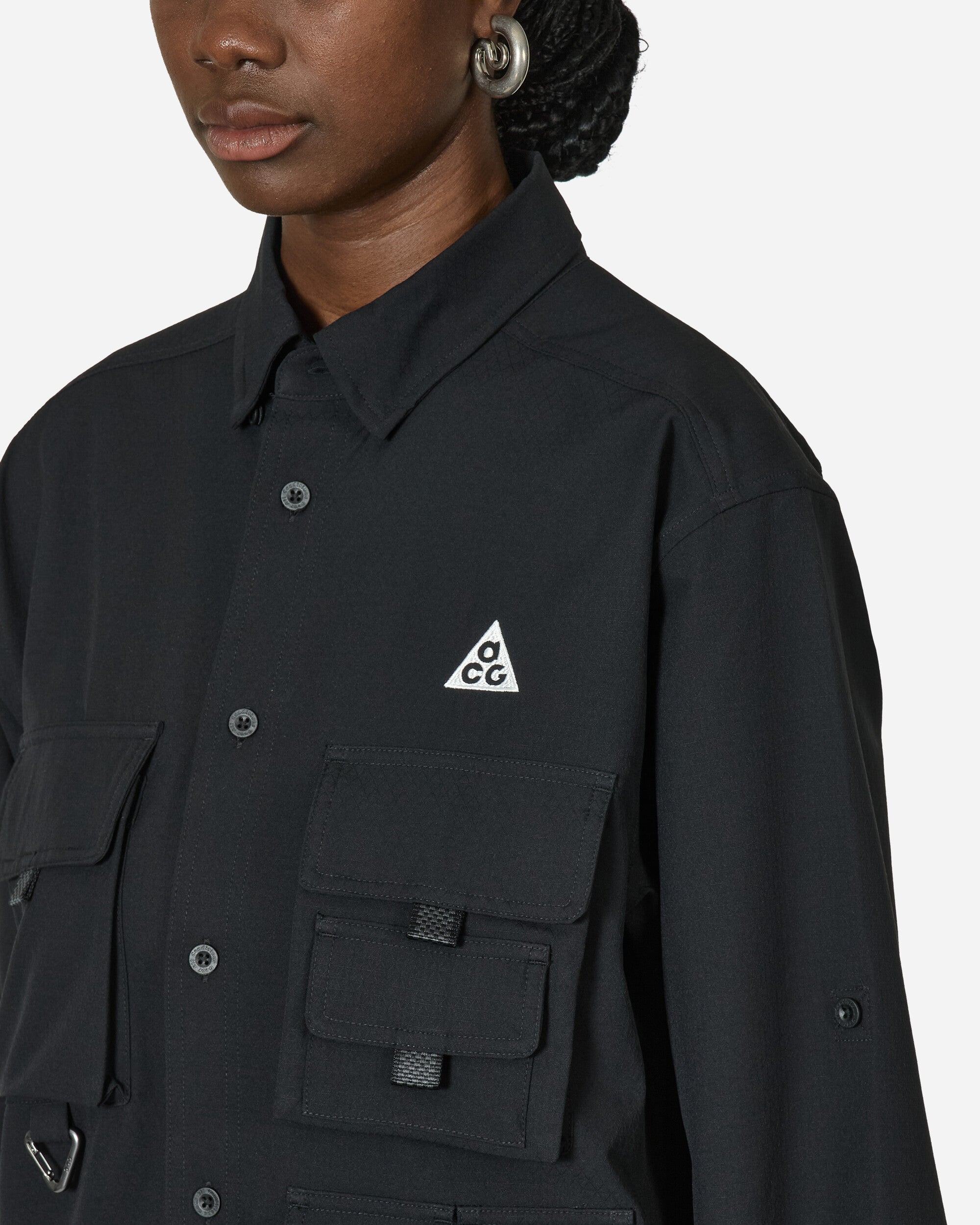 ACG Dri-FIT UV 'Devastation Trail' Longsleeve Shirt Black