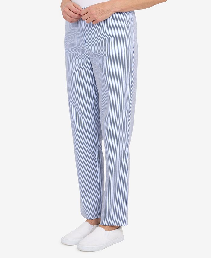 Petite Peace Of Mind Stripe Allure Average Length Pants