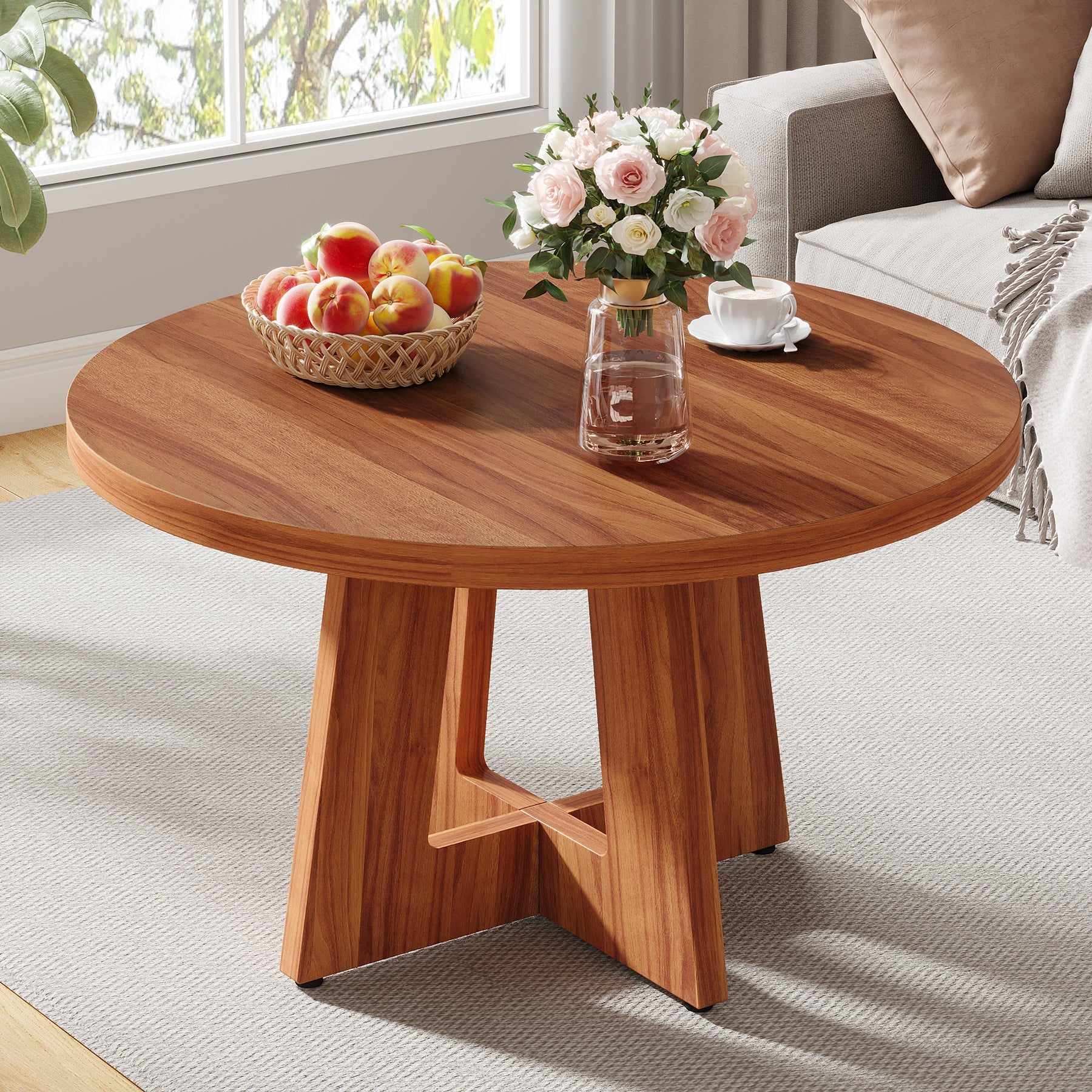 Round Coffee Table, 31.4