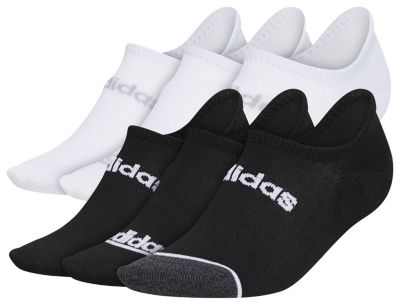 adidas Women's Superlite Linear 3 6-Pack Super No Show Socks