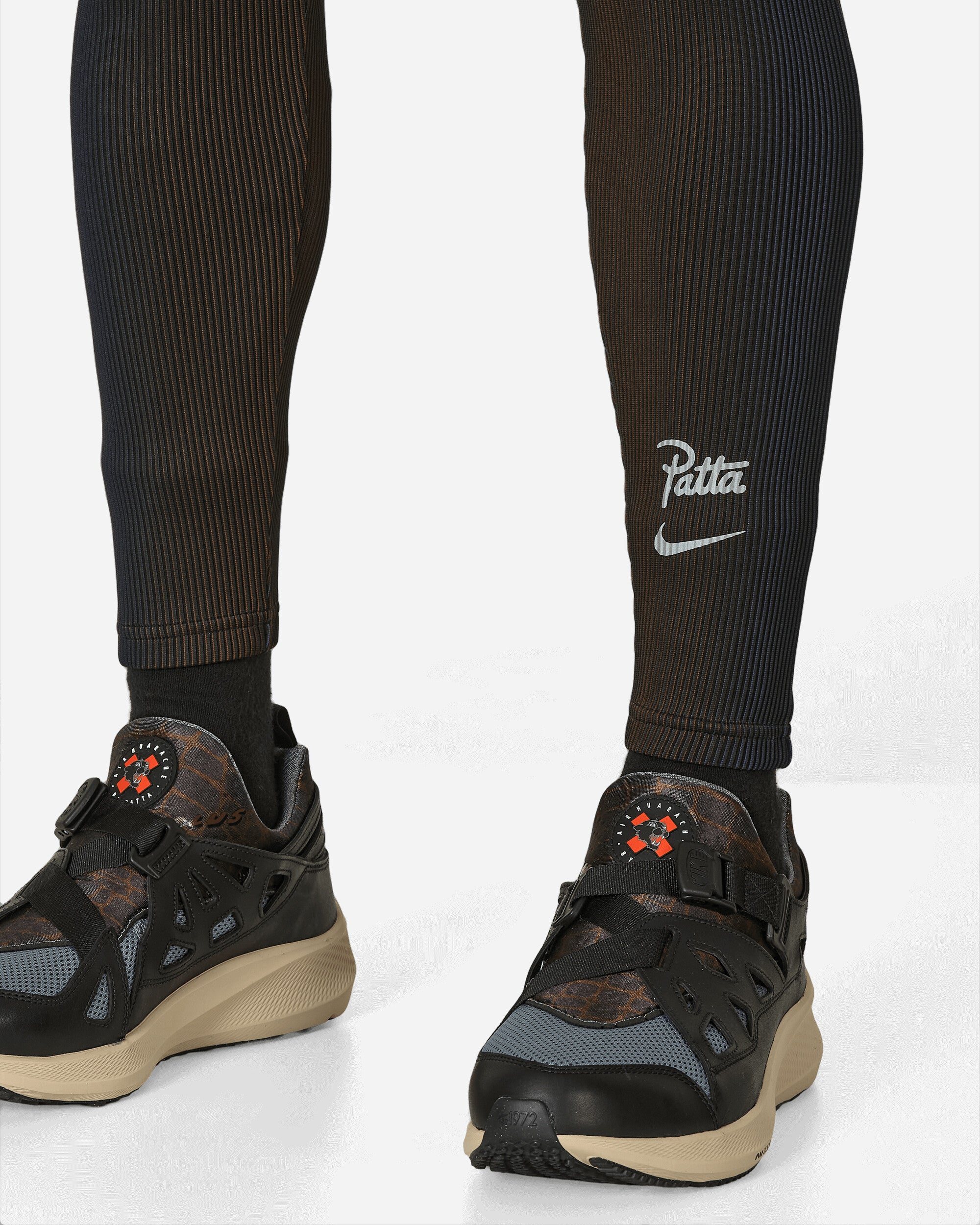 Patta Running Team Leggings Black / Royal Blue