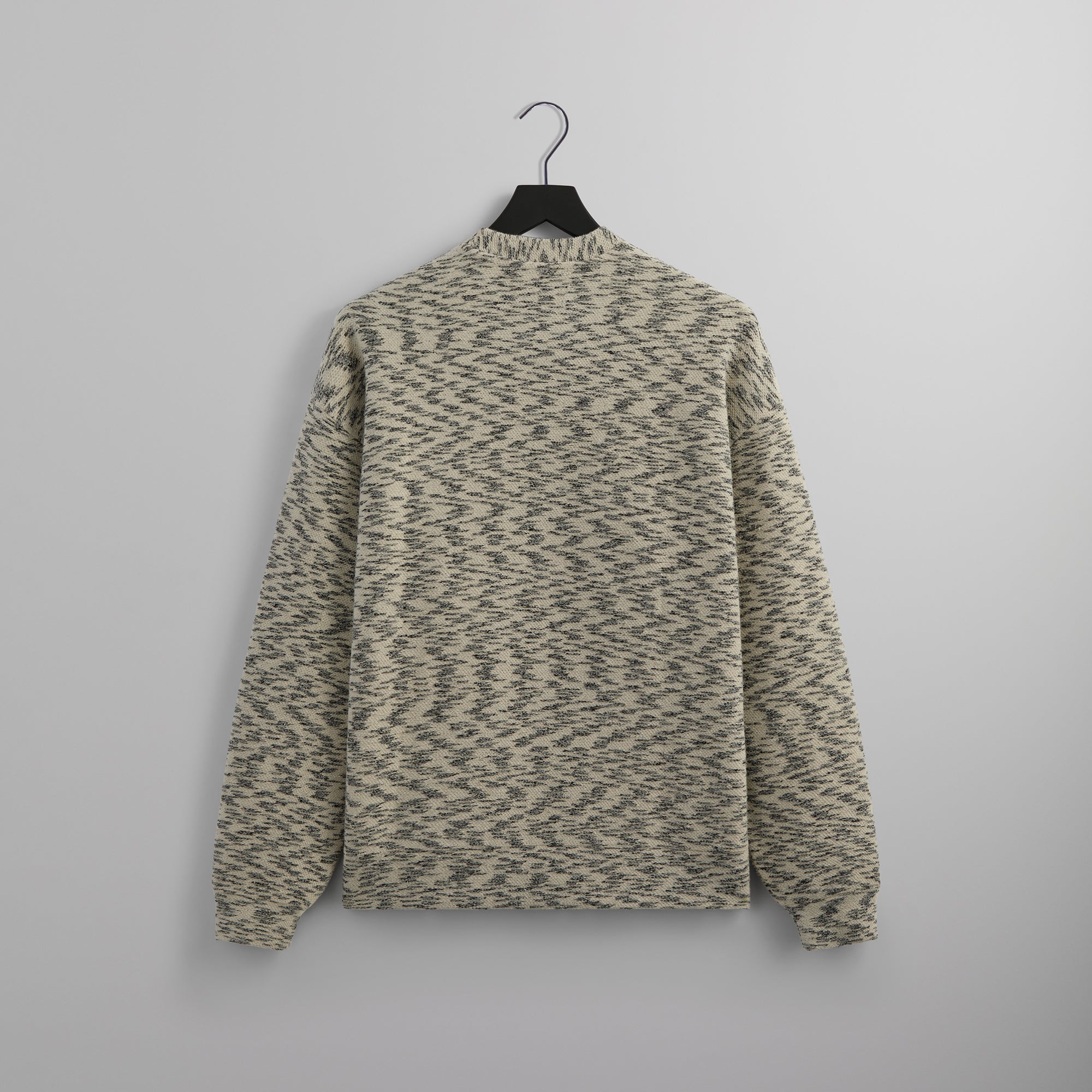 Kith Marled Knit Nelson Crewneck - Black