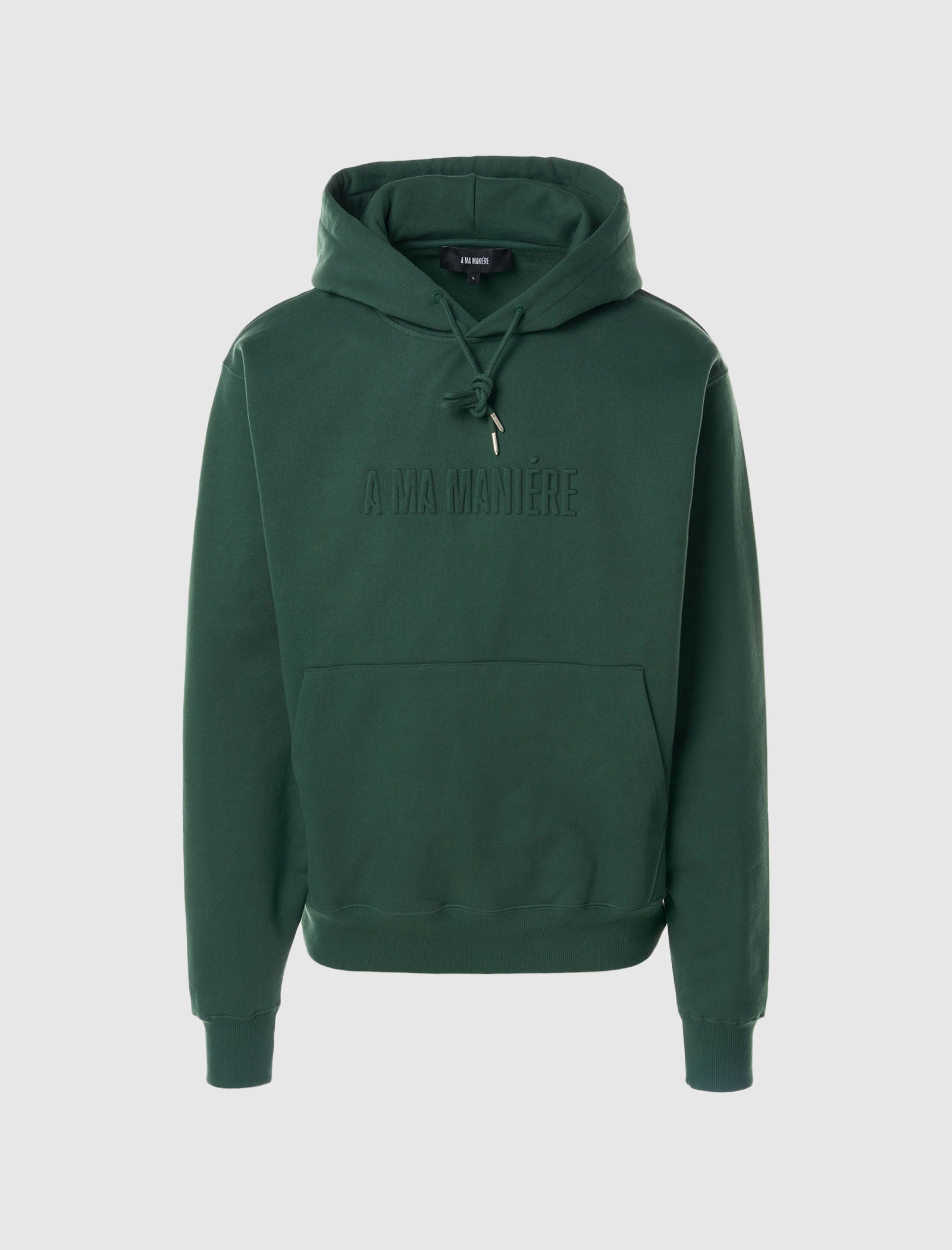 CONTRAST STITCH HOODIE