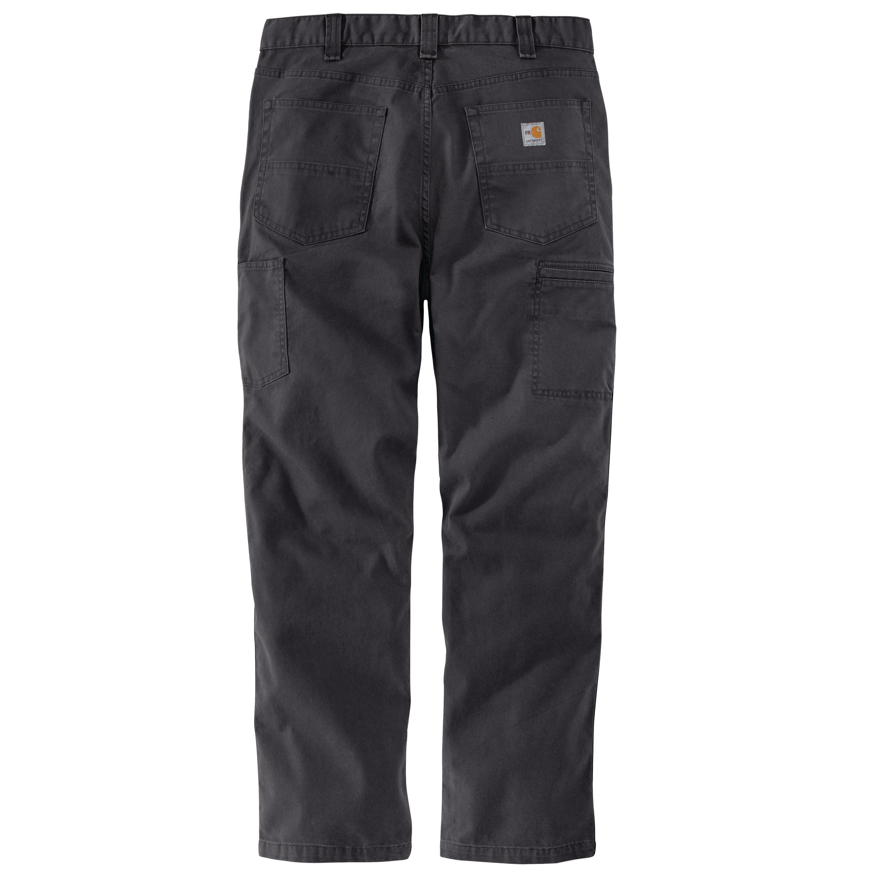 Carhartt Flame Resistant Rugged Flex® Relaxed Fit Canvas 5-Pocket Pant_Shadow