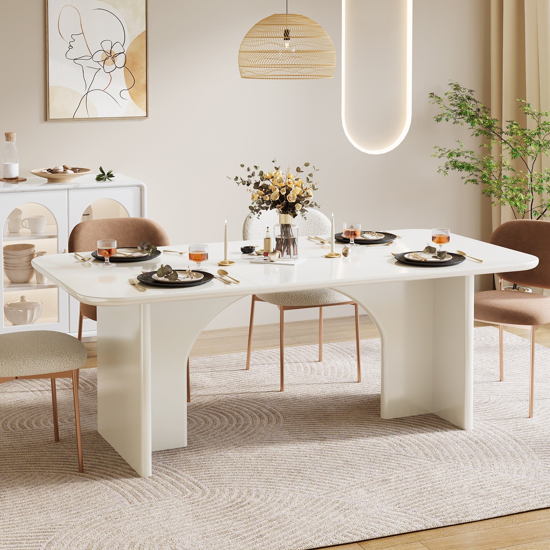 Modern Dining Table, 63