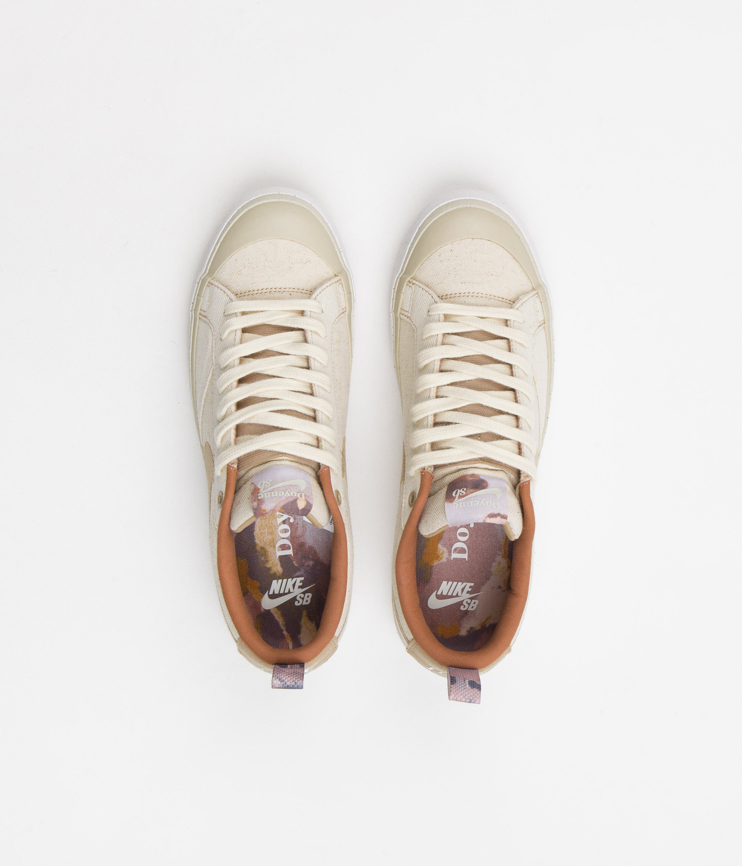 Nike SB x Doyenne Blazer Low Shoes - Coconut Milk / Rattan - Limestone - Rattan