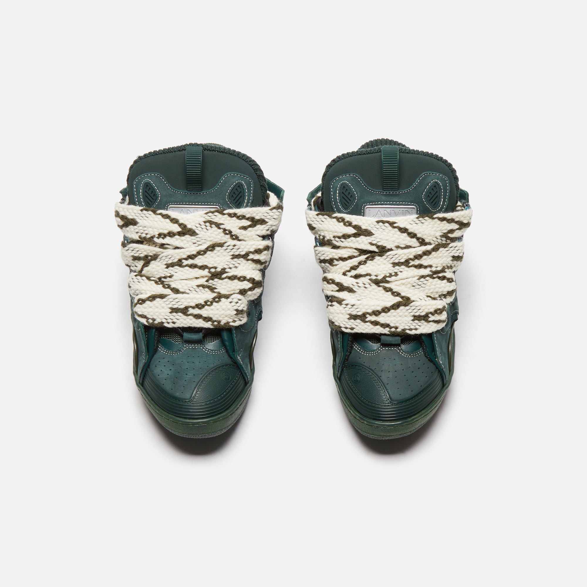 Lanvin Curb Sneaker - Dark Green