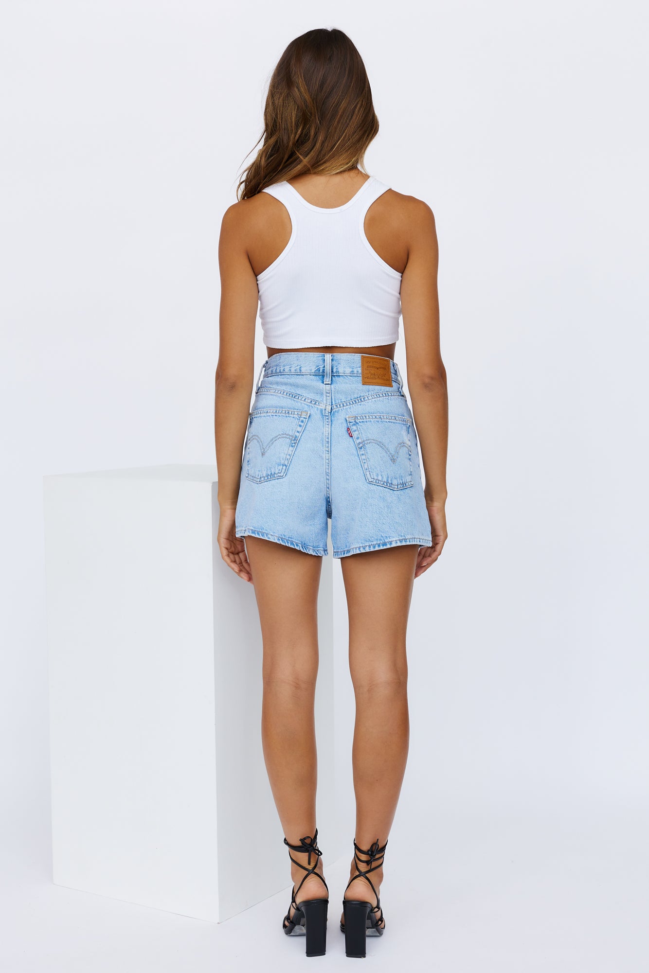LEVIS High Loose Shorts One Time Blue