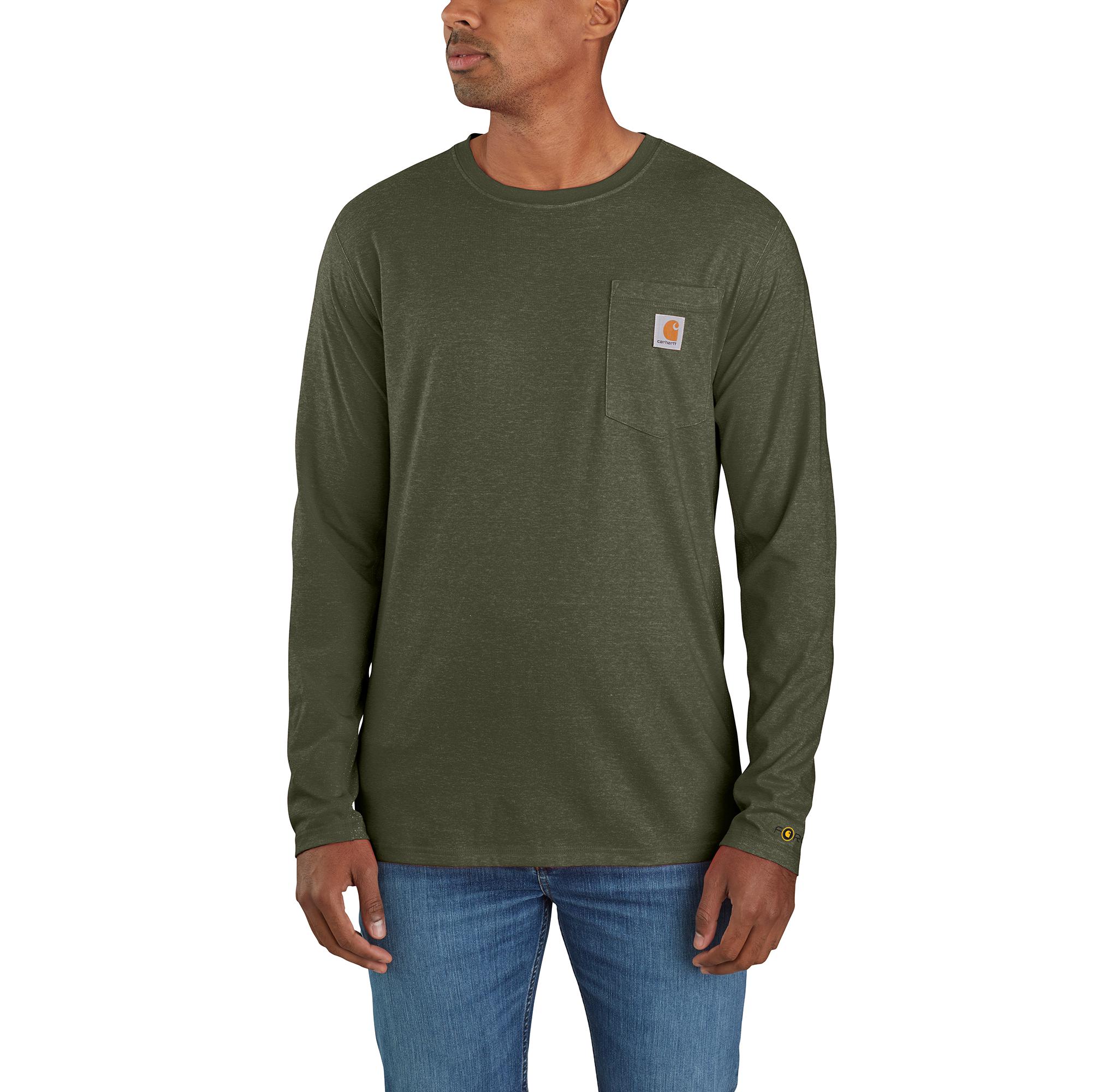 Carhartt Men's Force® Relaxed Fit Long Sleeve Pocket T-Shirt