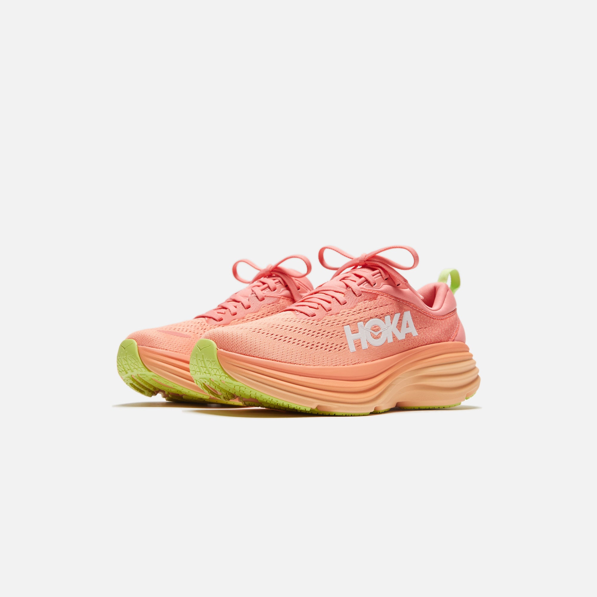 HOKA WMNS Bondi 8 - Coral / Papaya