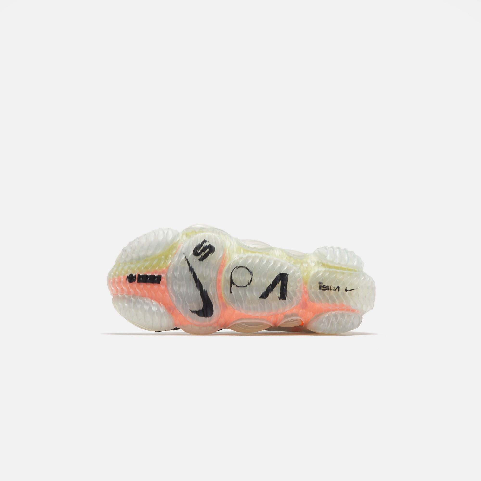 Nike ISPA Link Axis Link - White / Total Orange / Sonic Yellow