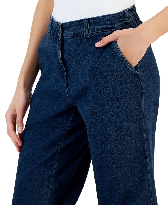 Women's Denim Comfort Capri Pants， Created for Macy's