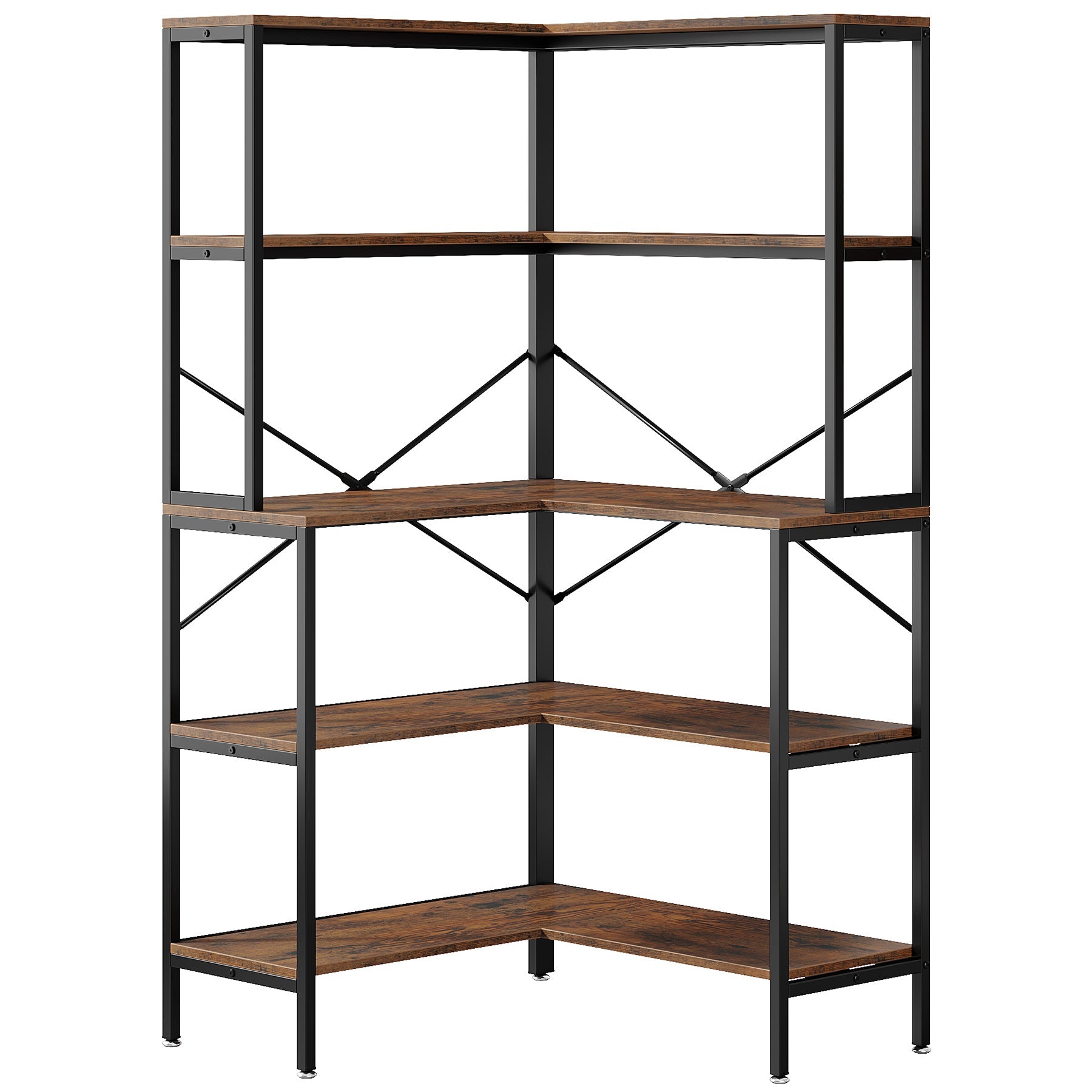 5-Tier Corner Bookshelf, 67