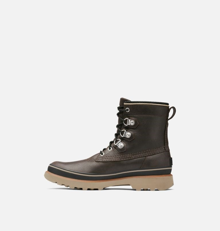 Sorel Men's Caribou Street Waterproof Boot-Blackened Brown