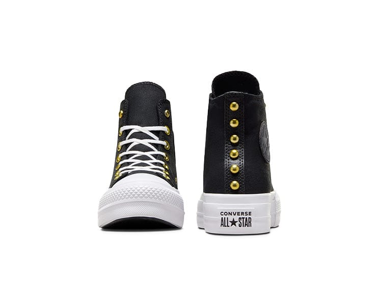 Converse Chuck Taylor Lift Studded Womens Negro