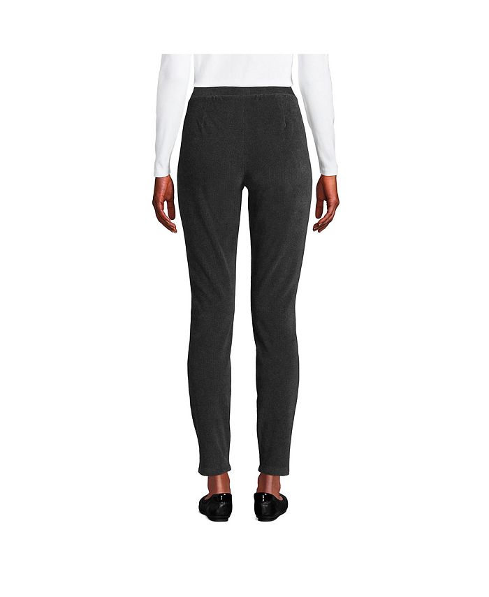 Women's Petite Sport Knit High Rise Corduroy Leggings
