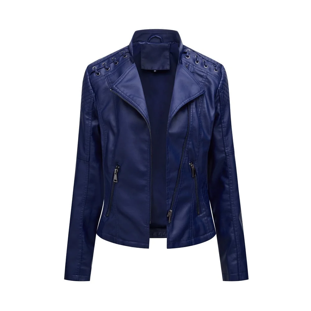 (🔥  Promotion 47% OFF) - Washed Leather Jacket