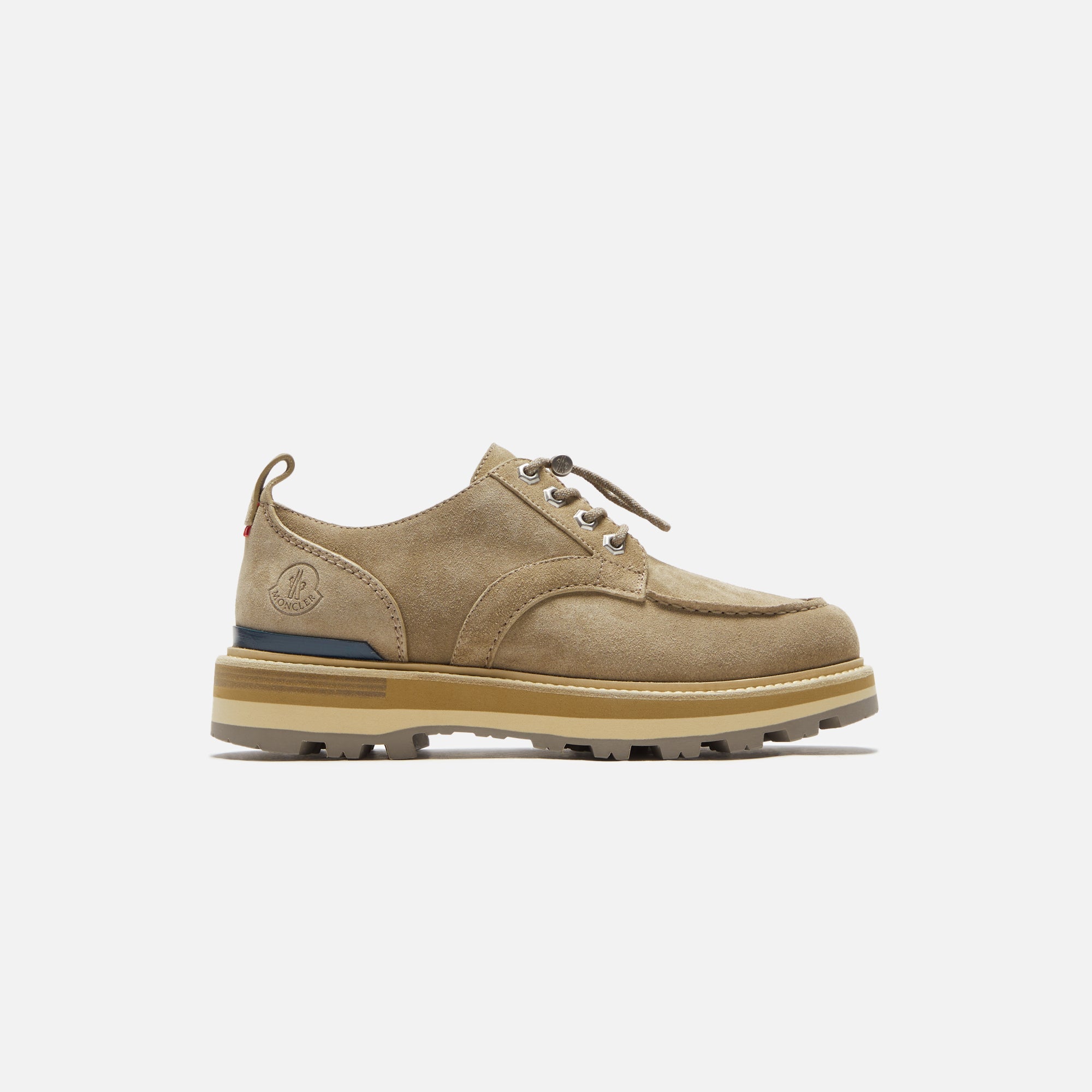 Moncler Peka City Derby Shoes - Tan